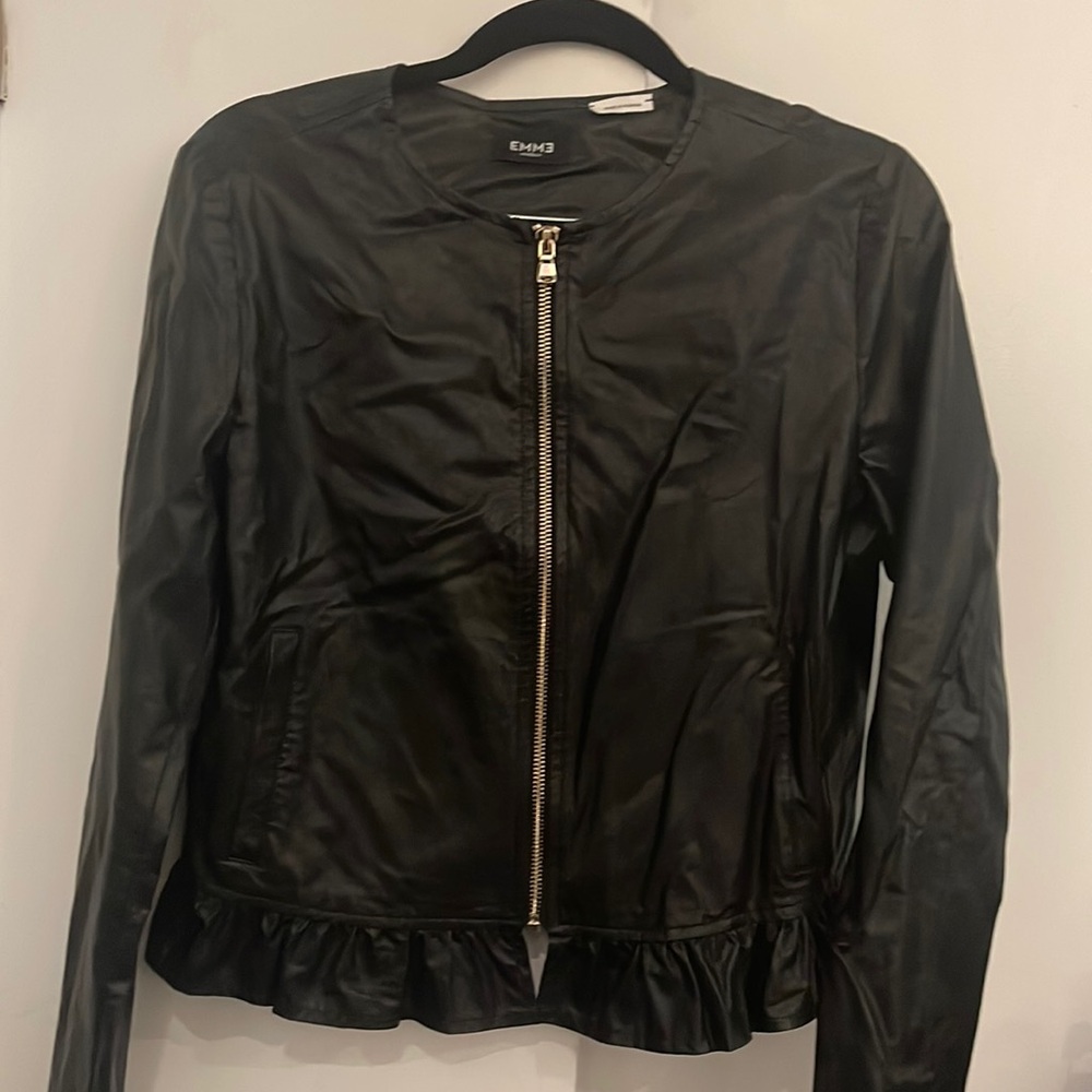 Black jacket like leather sz Small